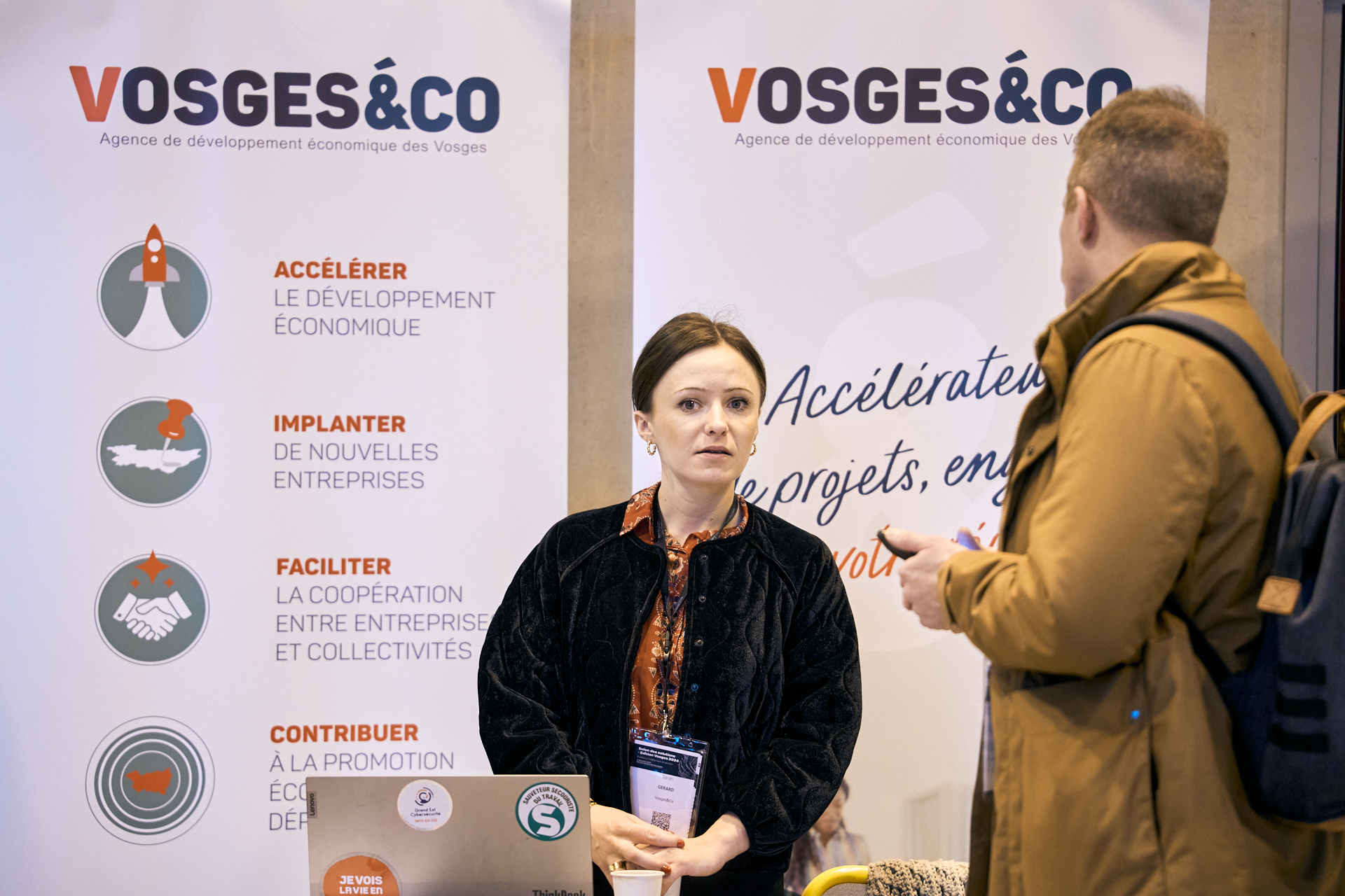 Stand Vosges&Co lors d'un événement